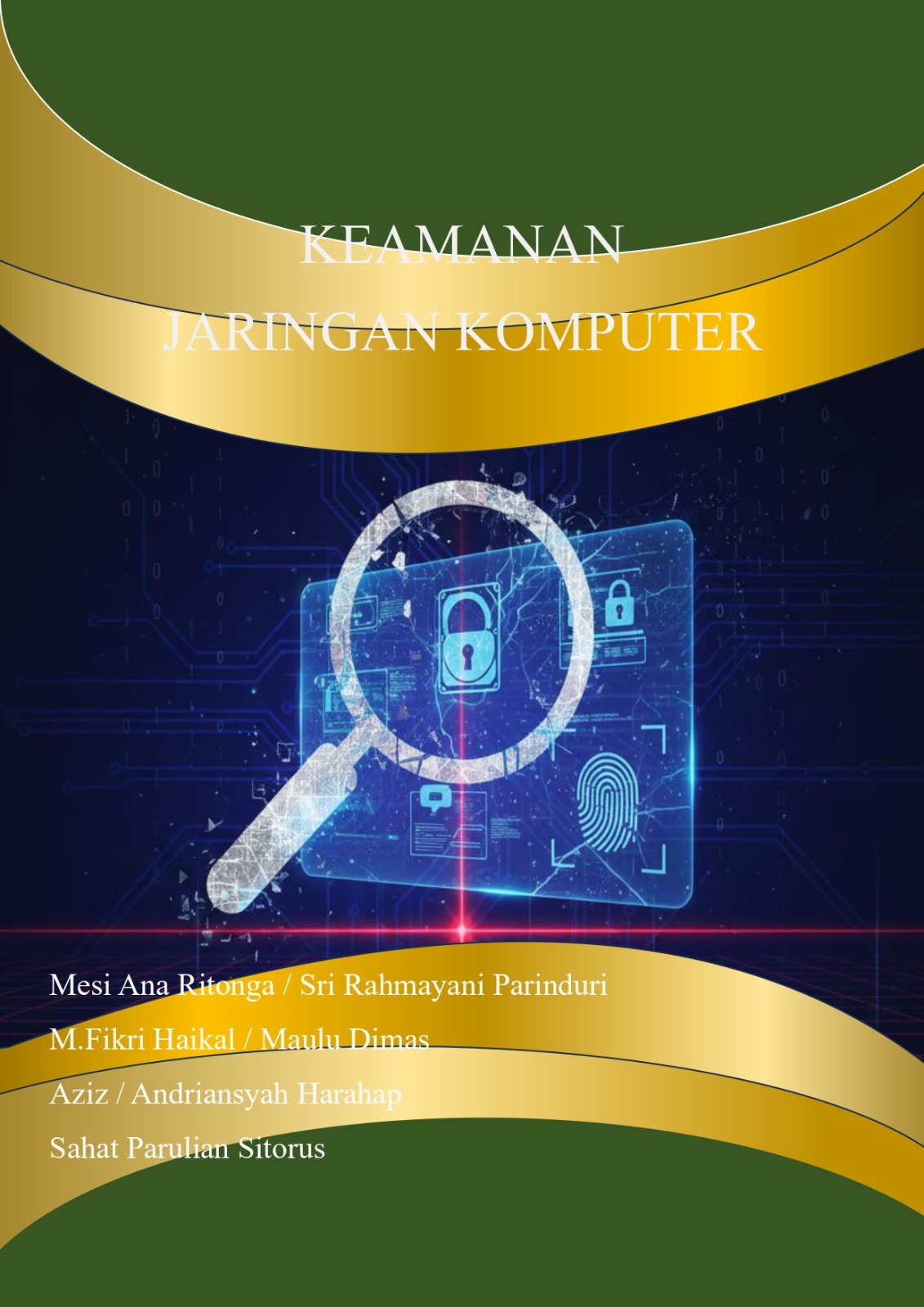 KEAMANAN JARINGAN KOMPUTER