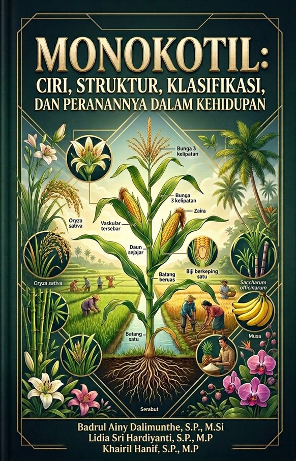 MONOKOTIL: CIRI, STRUKTUR, KLASIFIKASI, DAN PERANANNYA DALAM KEHIDUPAN